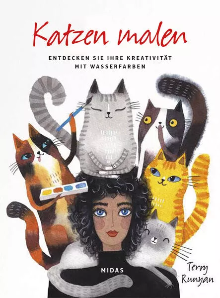 Cover: Katzen malen