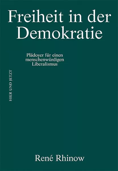 Cover: Freiheit in der Demokratie