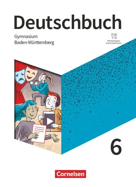Cover: Deutschbuch Gymnasium - Baden-Württemberg - Ausgabe 2025 - 6. Schuljahr