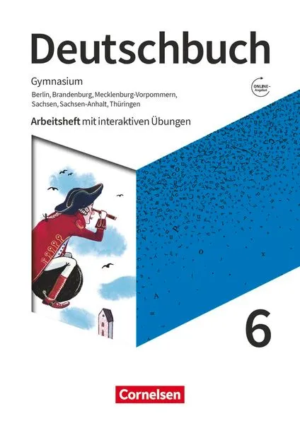 Cover: Deutschbuch Gymnasium - Berlin, Brandenburg, Mecklenburg-Vorpommern, Sachsen, Sachsen-Anhalt und Thüringen - Ausgabe 2019 - 6. Schuljahr