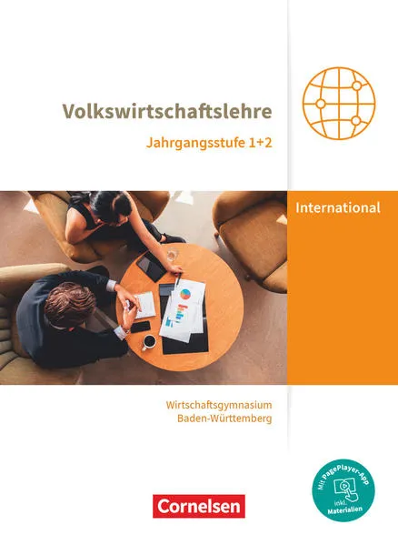 Cover: Wirtschaftsgymnasium Baden-Württemberg - Profil Internationale Wirtschaft - Ausgabe 2021 - Jahrgangsstufen 1+2