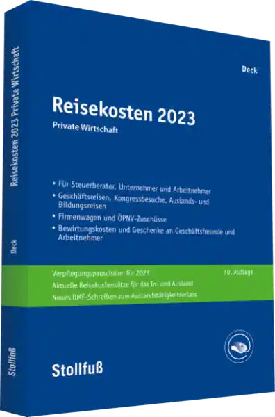 Cover: Reisekosten - online