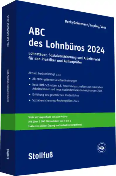 Cover: ABC des Lohnbüros - online