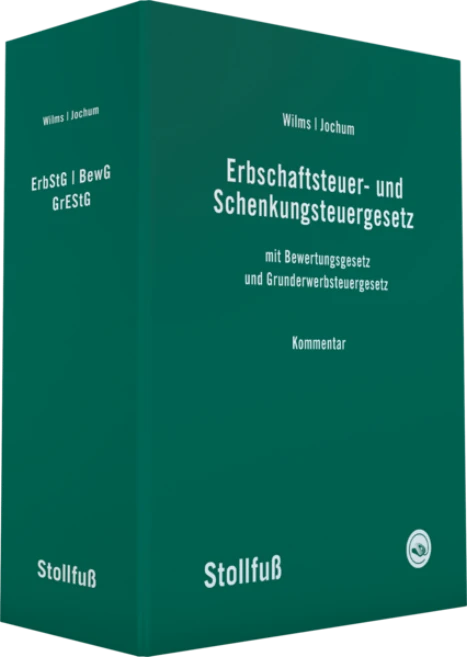 Cover: Erbschaft- und Schenkungsteuergesetz Kommentar