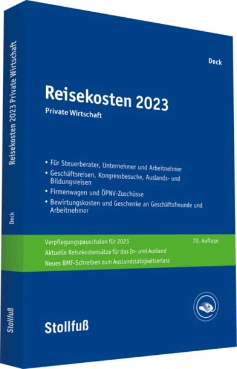Cover: Reisekosten 2023