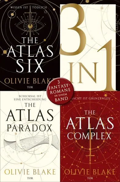 The Atlas Six / The Atlas Paradox / The Atlas Complex - Drei Fantasy-Romane in einem Band