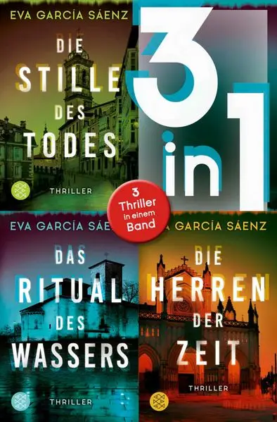 Die Stille des Todes / Das Ritual des Wassers / Die Herren der Zeit - Drei Thriller in einem Band