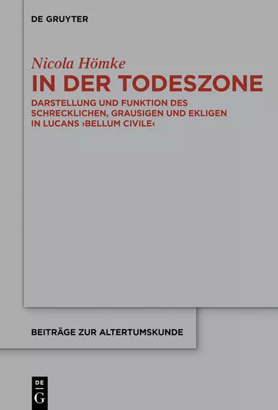 Cover: In der Todeszone