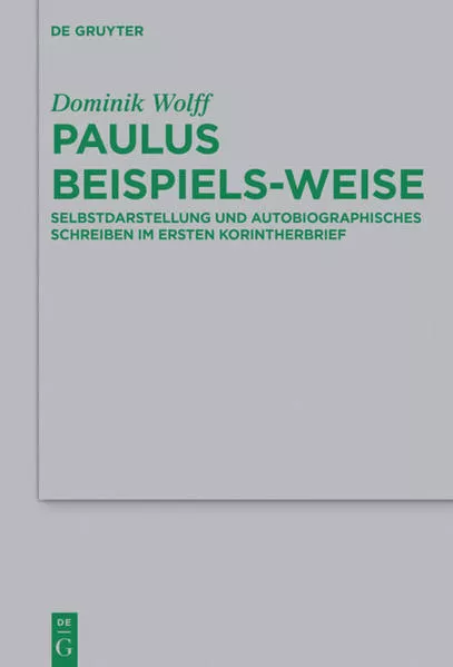 Cover: Paulus beispiels-weise