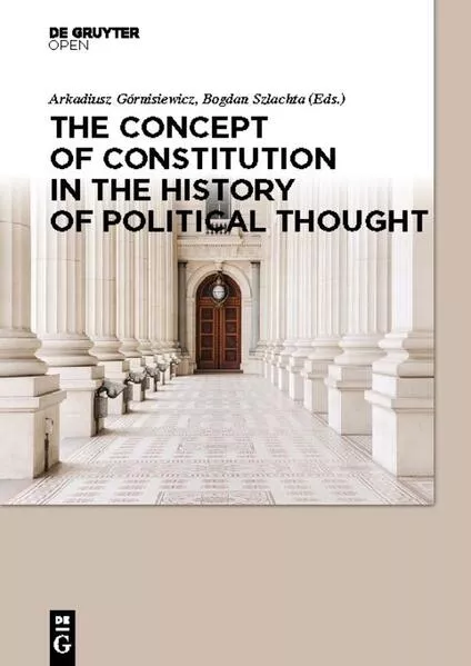 Cover: The Concept of Constitution in the History of Political Thought