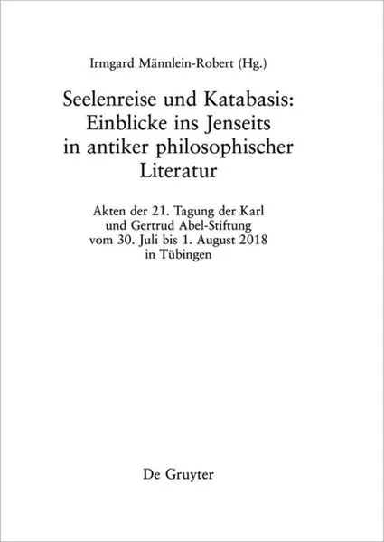 Cover: Seelenreise und Katabasis