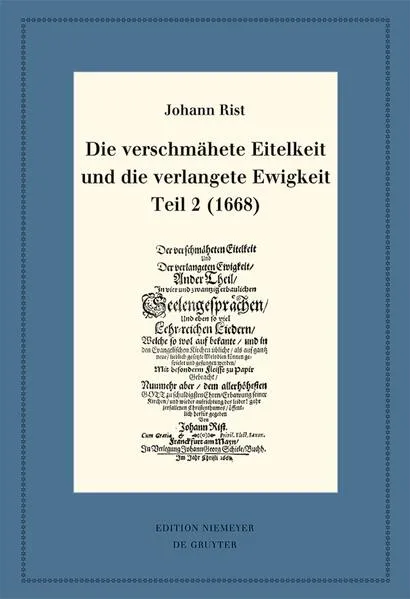 Die verschmähete Eitelkeit und die verlangete Ewigkeit, Teil 2 (1668)</a>