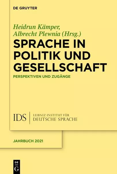 Cover: Sprache in Politik und Gesellschaft