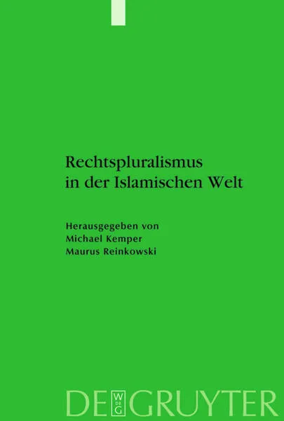 Rechtspluralismus in der Islamischen Welt