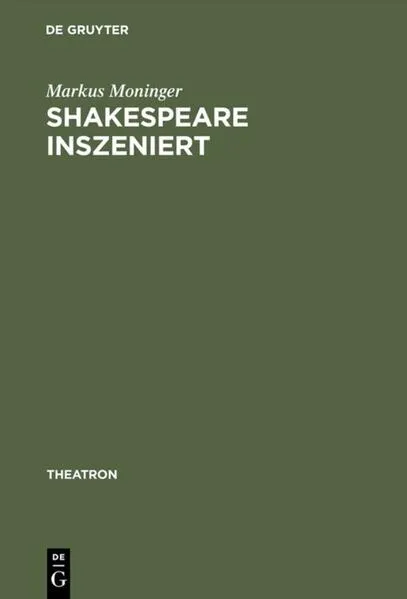 Cover: Shakespeare inszeniert