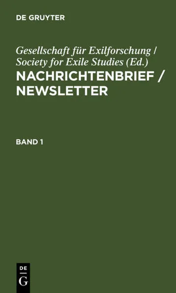 Cover: Nachrichtenbrief / Newsletter