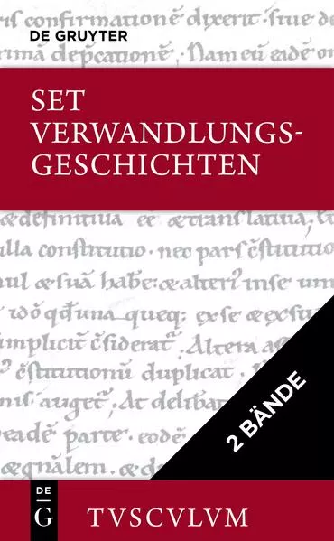 Cover: [Set Verwandlungsgeschichten, 2 Bände, Tusculum]