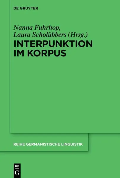 Cover: Interpunktion im Korpus