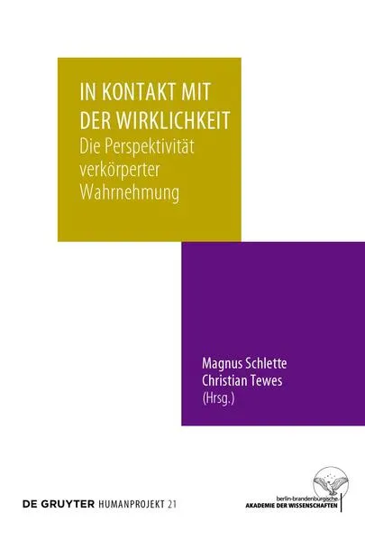 Cover: In Kontakt mit der Wirklichkeit