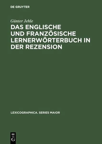 Das englische und französische Lernerwörterbuch in der Rezension