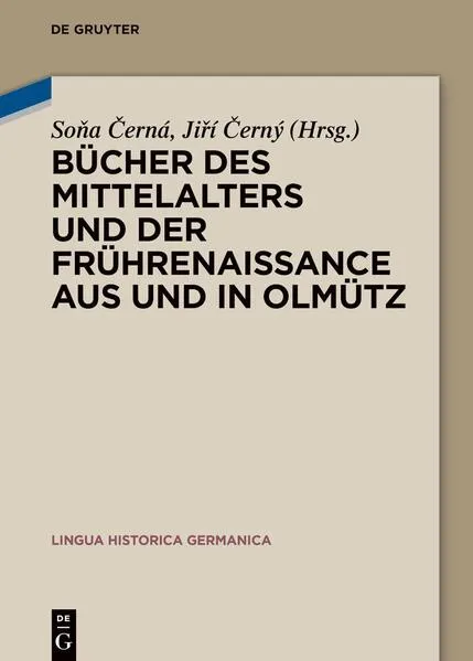 Bücher des Mittelalters und der Frührenaissance aus und in Olmütz