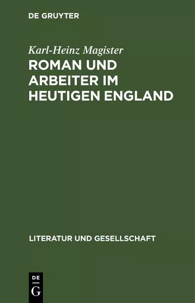 Cover: Roman und Arbeiter im heutigen England