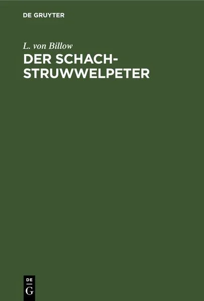 Cover: Der Schach-Struwwelpeter
