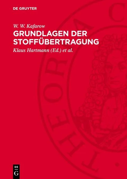 Cover: Grundlagen der Stoffübertragung