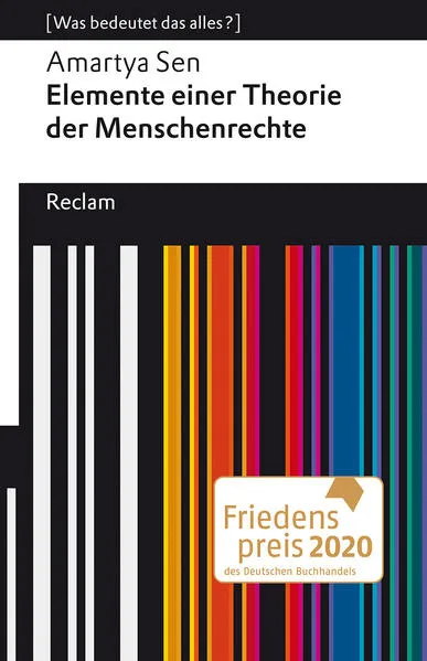 Cover: Elemente einer Theorie der Menschenrechte. [Was bedeutet das alles?]