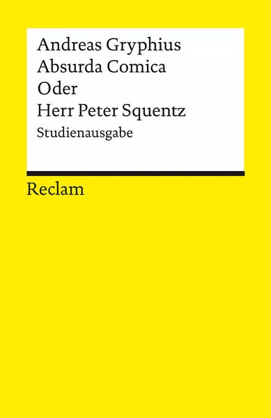 Absurda Comica Oder Herr Peter Squentz</a>