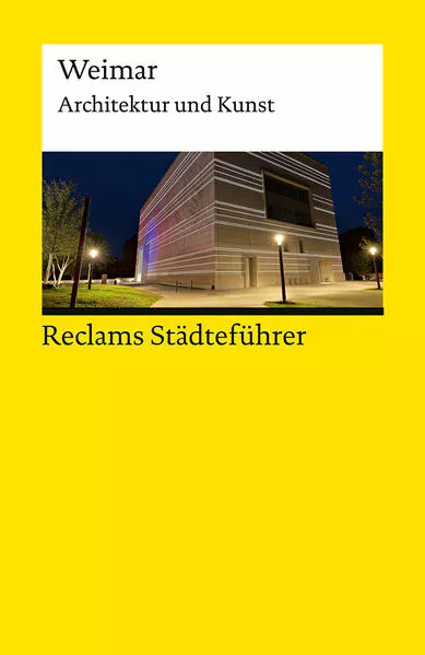 Cover: Reclams Städteführer Weimar