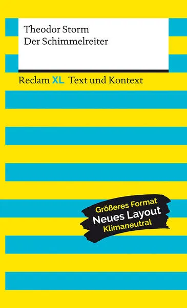 Cover: Der Schimmelreiter. Textausgabe mit Kommentar und Materialien