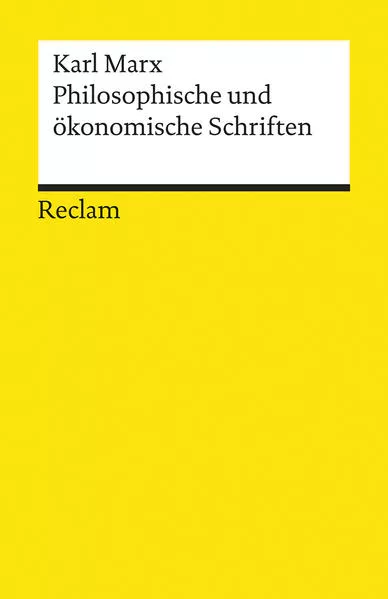 Cover: Philosophische und ökonomische Schriften