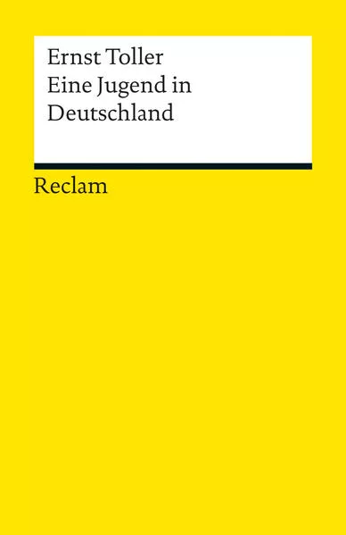 Cover: Eine Jugend in Deutschland