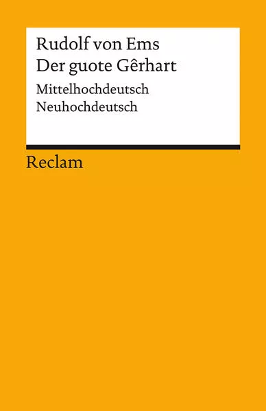 Cover: Der guote Gêrhart / Der gute Gerhart