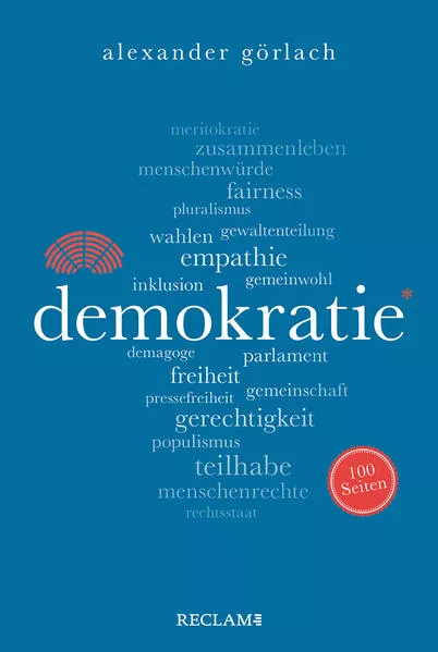 Cover: Demokratie. 100 Seiten