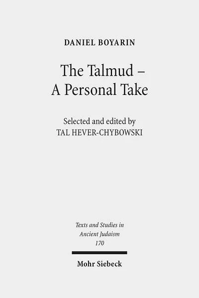 The Talmud - A Personal Take