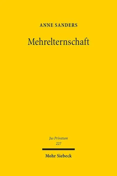 Cover: Mehrelternschaft