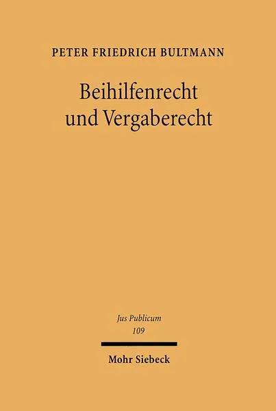 Beihilfenrecht und Vergaberecht