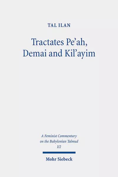 Cover: Tractates Pe'ah, Demai and Kil'ayim