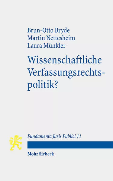 Wissenschaftliche Verfassungsrechtspolitik?</a>