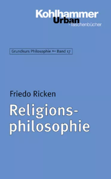 Cover: Religionsphilosophie