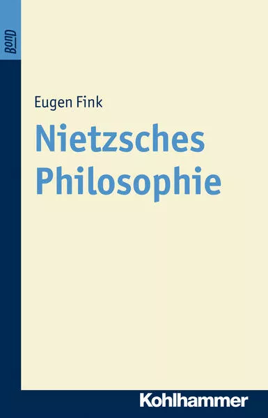 Cover: Nietzsches Philosophie. BonD