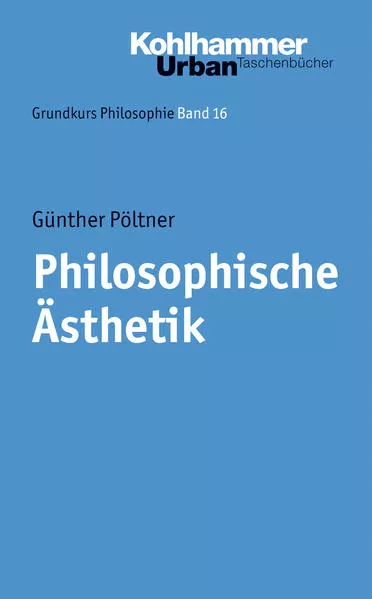Cover: Philosophische Ästhetik