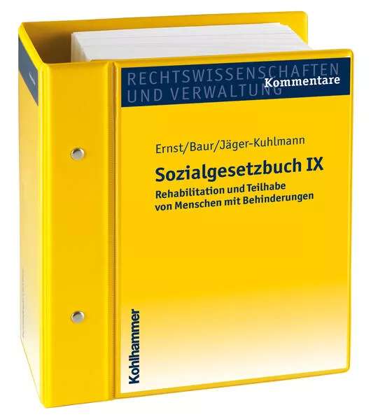 Cover: Sozialgesetzbuch IX