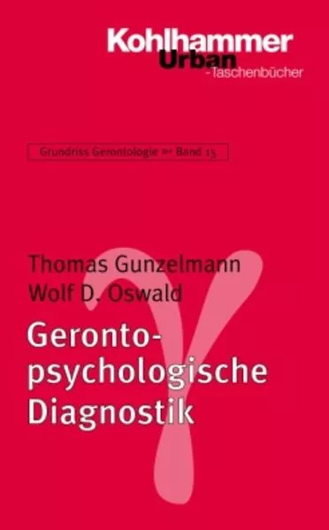 Cover: Gerontologische Diagnostik und Assessment