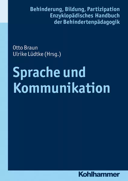Cover: Sprache und Kommunikation
