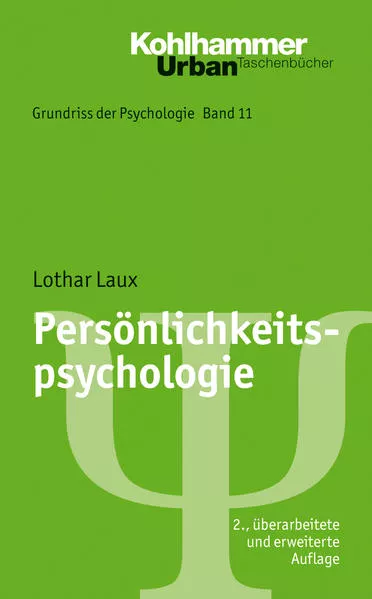Cover: Persönlichkeitspsychologie