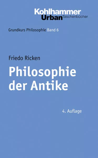 Cover: Philosophie der Antike