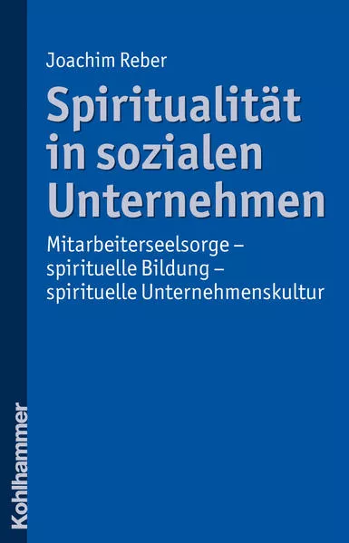 Cover: Spiritualität in sozialen Unternehmen